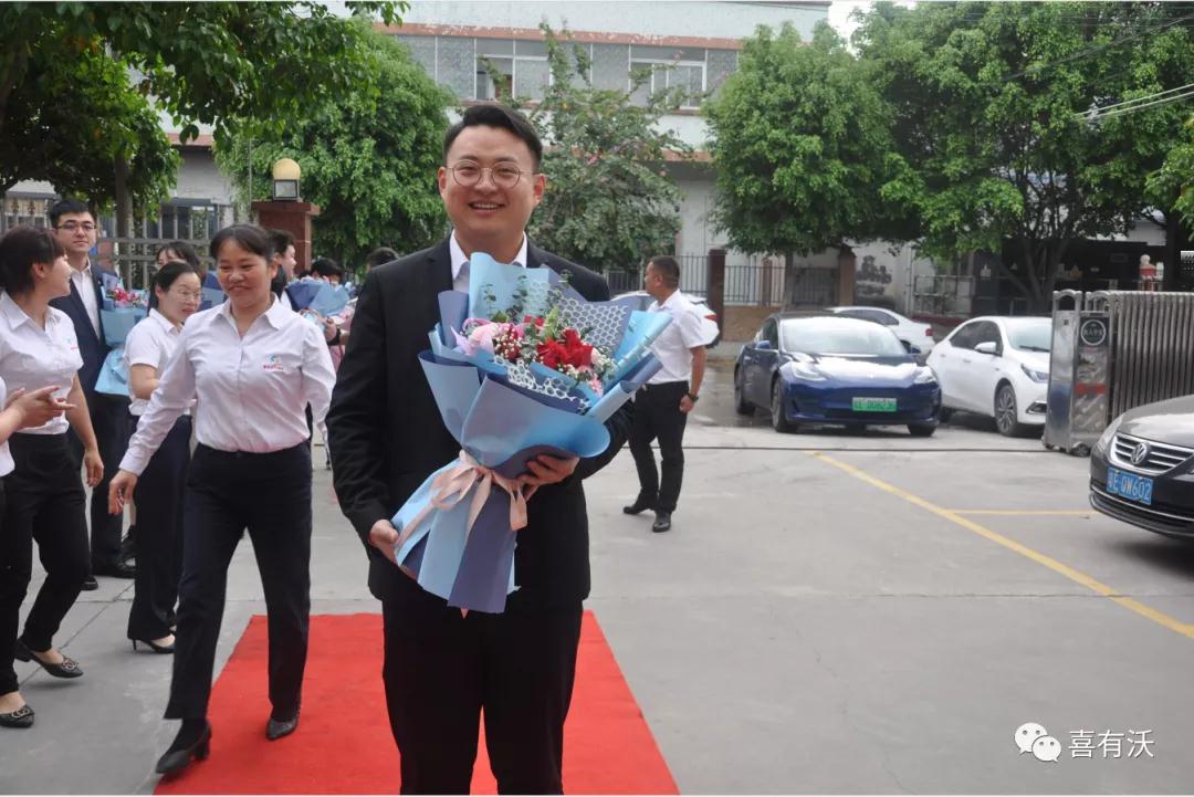 郑声远总经理及精英团队莅临mg不朽情缘官网不锈钢参观指导