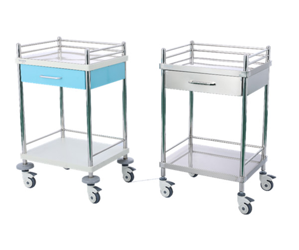 不锈钢医疗小推车