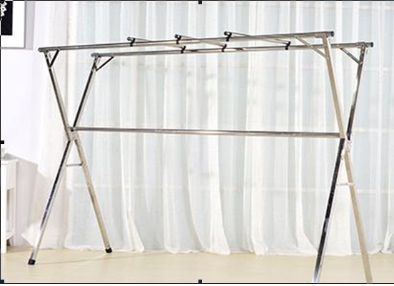 不锈钢装饰管做的晾衣架